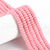 Handmade Polymer Clay Beads Strands CLAY-N008-118-1