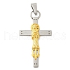 Ion Plating(IP)  304 Stainless Steel  Pendants STAS-D110-41GP-1