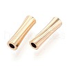 Brass Spacer Beads KK-T075-55G-2