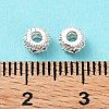 Rack Plating Brass Micro Pave Cubic Zirconia Beads KK-H451-02-4