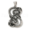 Retro 316 Surgical Stainless Steel Pendants STAS-Z073-97AS-1