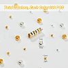 SUPERFINDINGS Brass Crimp Beads KK-FH0001-81-2