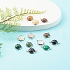 Natural & Synthetic Gemstone Links Connectors PALLOY-JF00756-2