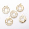 Iron Filigree Pendants IFIN-F158-21G-1