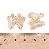 Brass Pendants with Clear Glass KK-B100-012G-3