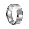 201 Stainless Steel Finger Rings for Men WG1765E-30-2
