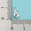 925 Sterling Silver Birthstone Charms STER-G035-01D-04-3