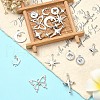 20Pcs 9 Styles Rack Plating Alloy Pendantss FIND-YW0005-18-2
