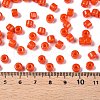 Opaque Baking Paint Glass Seed Beads SEED-T008-02J-5