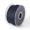 Braided Cowhide Cord WL-I003-3mm-B-14-2
