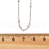 Brass Cable Chain Necklaces for Women NJEW-D302-19P-5