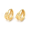 Rack Plating Brass Earrings EJEW-U012-04G-1