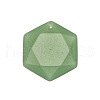 Natural Green Aventurine Pendants PW-WGA93CD-03-1