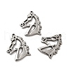 Non-Tarnish 304 Stainless Steel Pendants STAS-Q001-32P-2