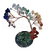 Random Gradient Color Gemstone Tree of Life Feng Shui Ornaments TREE-PW0001-15A-2