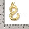 Rack Plating Brass Pendants KK-I721-01G-S-3
