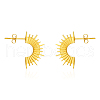 Geometric Stainless Steel Stud Earrings WF7781-4