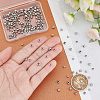 DICOSMETIC 200Pcs 2 Style 304 Stainless Steel Beads STAS-DC0005-27-2