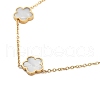 304 Stainless Steel Necklace NJEW-K252-09G-06-2
