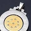 316L Surgical Stainless Steel Pendants PW-WGD7370-01-3
