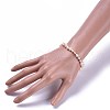 Mother's Day Jewellery Natural Pearl Beaded Stretch Bracelets BJEW-JB04528-01-3