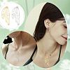Unicraftale 8Pcs 2 Colors Stainless Steel Pendants STAS-UN0034-95-6