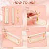  2 Sets 2 Styles Transparent Acrylic Sunglasses Display Stands ODIS-NB0001-29-3