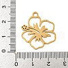 Ion Plating(IP) 304 Stainless Steel Pendants X-STAS-B056-17G-03-3