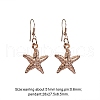 Trendy Starfish and Conch Jewelry Sets SJEW-PH0001-02G-7