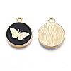 Alloy Enamel Pendants PALLOY-N170-002A-NR-2