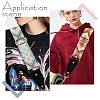 WADORN 12 Yards 6 Colors Flat Embroidery Rhombus Polyester Ribbons OCOR-WR0001-14-7