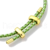 Adjustable Polyester Cord Braided Bracelets BJEW-Z085-01G-27-3