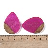 Resin & Wood Pendants WOOD-F015-07B-3