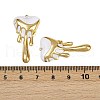304 Stainless Steel Enamel Pendants STAS-L290-31G-3