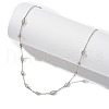 925 Sterling Silver Pendant Necklaces NJEW-L116-02P-3