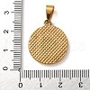 201 Stainless Steel Enamel Pendants STAS-U053-03G-3