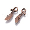 Alloy Pendants EA9105Y-R-2