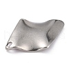 Tarnish Resistant 304 Stainless Steel Pendants STAS-P282-06P-3