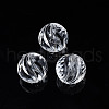Transparent Acrylic Beads X-TACR-N009-34-1