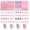 DIY Round Glass Beads Bracelets Making Kits DIY-YW0011-79-2