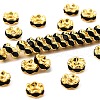 Brass Rhinestone Spacer Beads RSB028NF-04G-1
