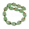 Christmas Theme Handmade Lampwork Enamel Beads LAMP-B028-02-2