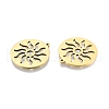 Ion Plating(IP) 201 Stainless Steel Pendants STAS-N098-109LG-3