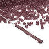 8/0 Frosted Round Glass Seed Beads X-SEED-A008-3mm-M16-4