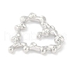 Rack Plating Alloy Crystal Rhinestone Pendants PALLOY-F018-16P-02-2