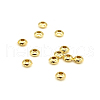 Real 18K Gold Plated Brass Spacer Beads KK-E702-17G-NF-2