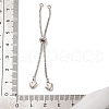 Brass Box Chain Bracelet Makings KK-C071-14P-3