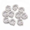 Tarnish Resistant 304 Stainless Steel Charms STAS-F175-02P-G-2