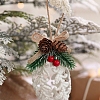 Christmas Theme Plastic Conch Pendant Decoration PW-WGAD5C3-02-1-2