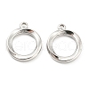 Non-Tarnish 304 Stainless Steel Pendants STAS-I202-20P-1